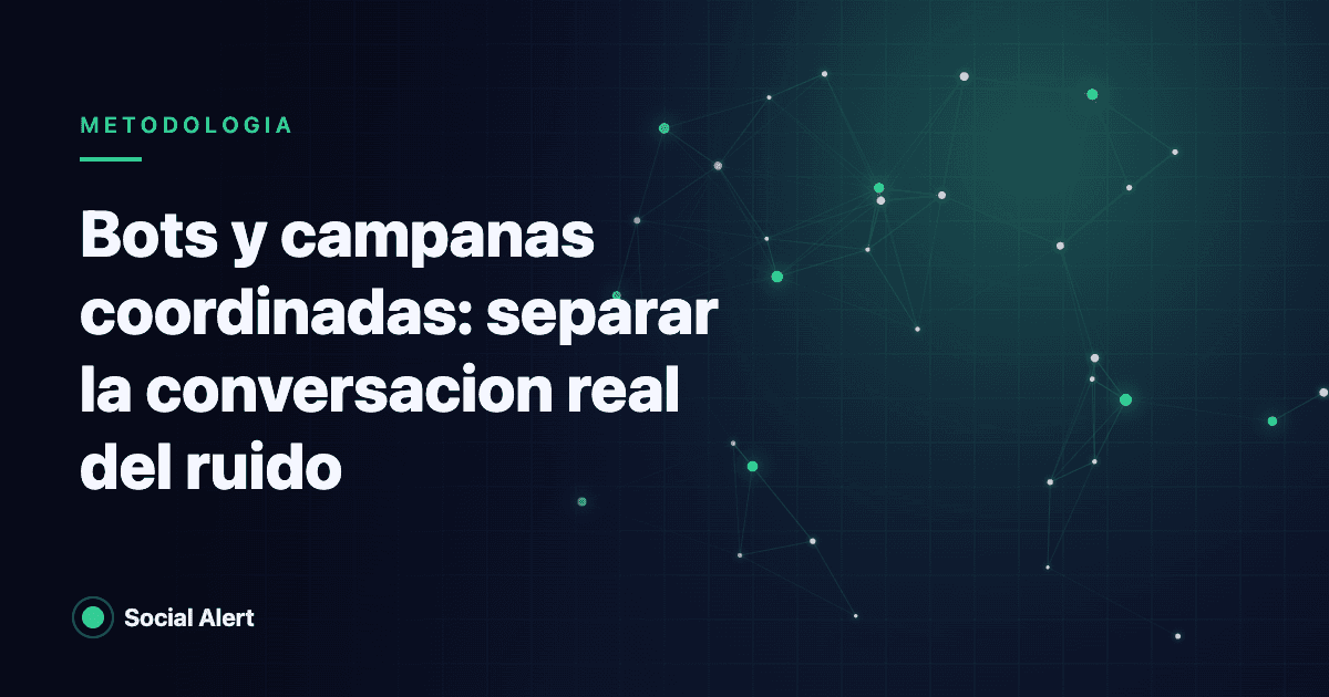Portada: bots y campanas coordinadas